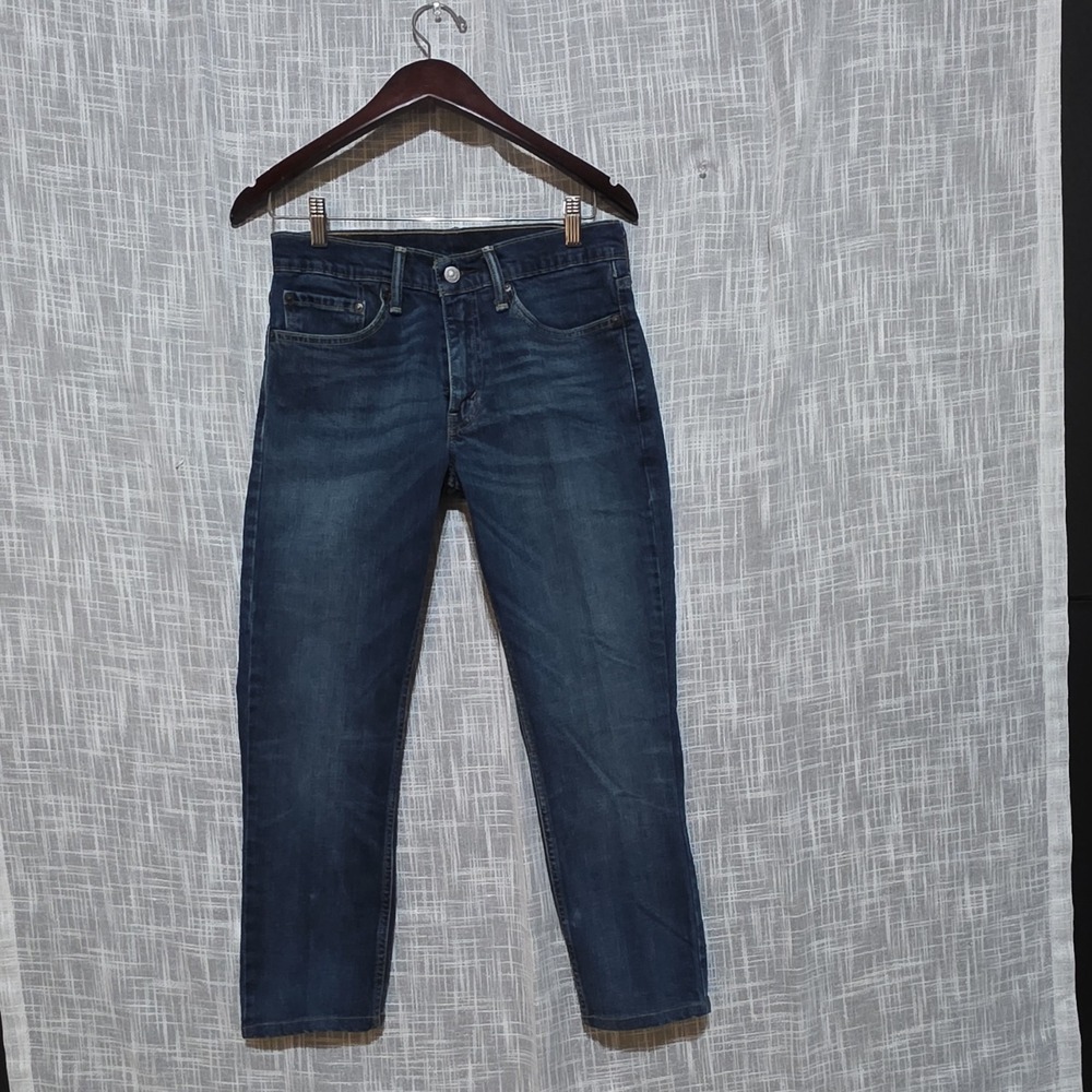 Levi's Slim Fit Tapered Blue Denim 5-Pocket Men's Jeans Regular Size 31